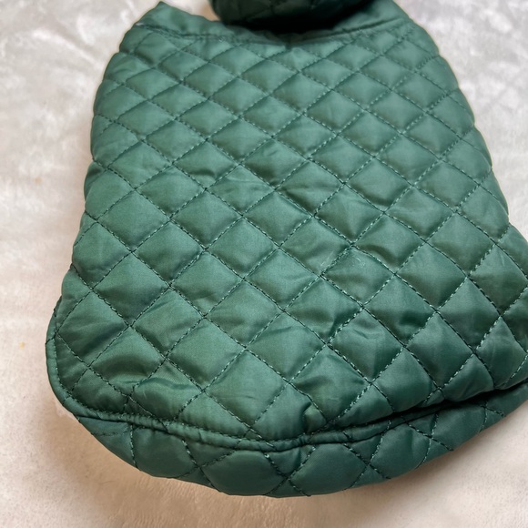 Merry and Bright Holiday Puffer jacket for small animals - Picture 4 of 6